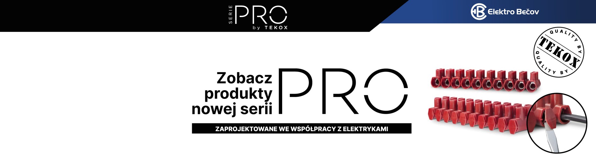Zobacz produkty nowej serii PRO by Tekox