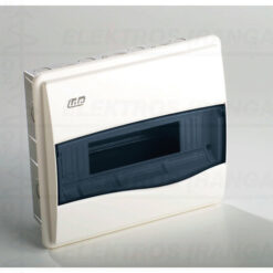 IP40 Rozdzielnica modułowa 1x12 ORO podtynkowa (drzwi transparentne) PE+N